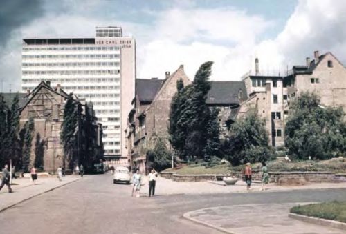 Leutrastraße 1968, © Stadt Jena